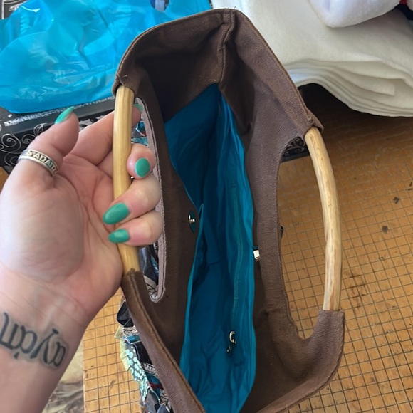 Colorful Ruffled Women's Bag - Picture 3 of 5